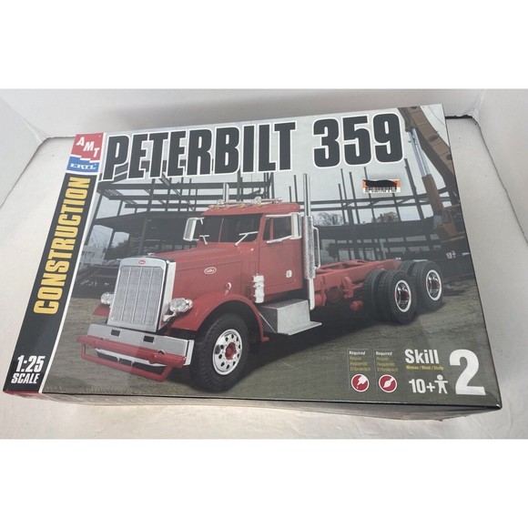 AMT PETERBILT 359-CUMMINS ENGINE-AMT 31005 OLD STOCK-FS ### MODEL CAR - Picture 8 of 8